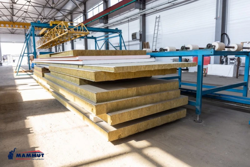 نحوه تولید ساندویچ پانل پشم شیشه