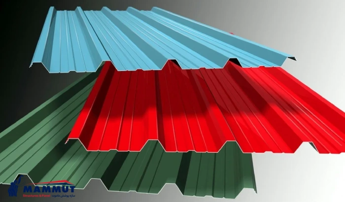 ورق ذوزنقه در ساندویچ پانل