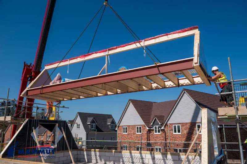 نصب راحت از مزایای سقف پیش ساخته