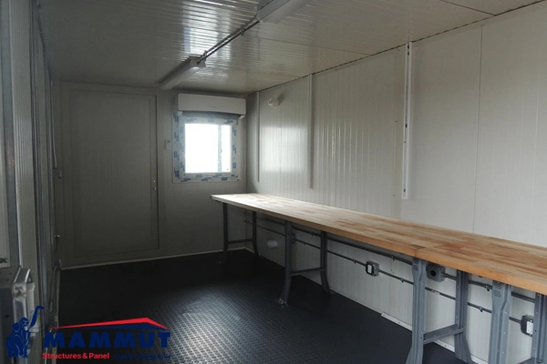 انواع متریال مورد استفاده برای کف کانکس