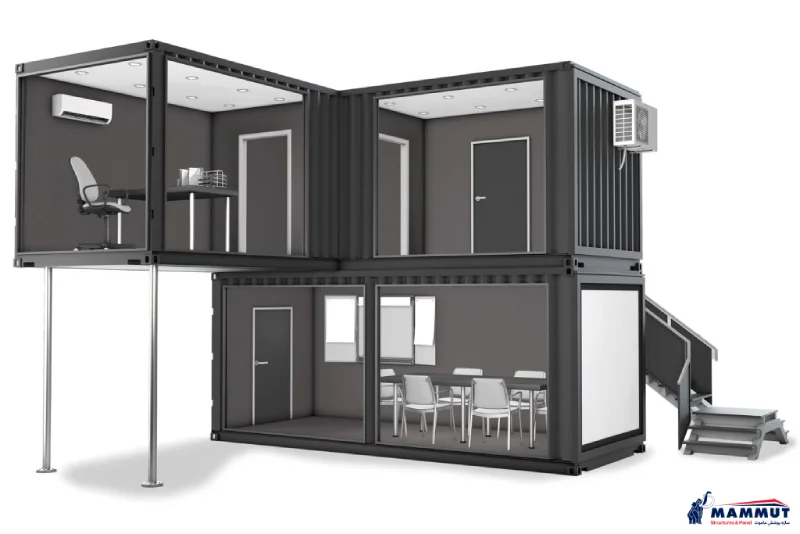 طراحی نمای داخلی کانکس