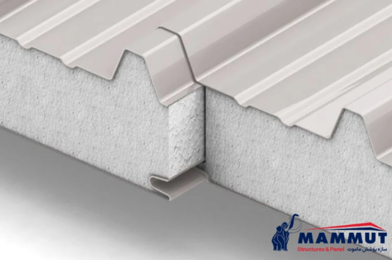 ساندویچ پانل یک رو ورق 