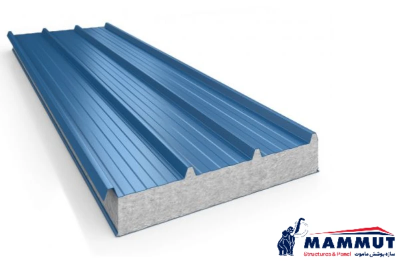 ساندویچ پانل یک رو ورق