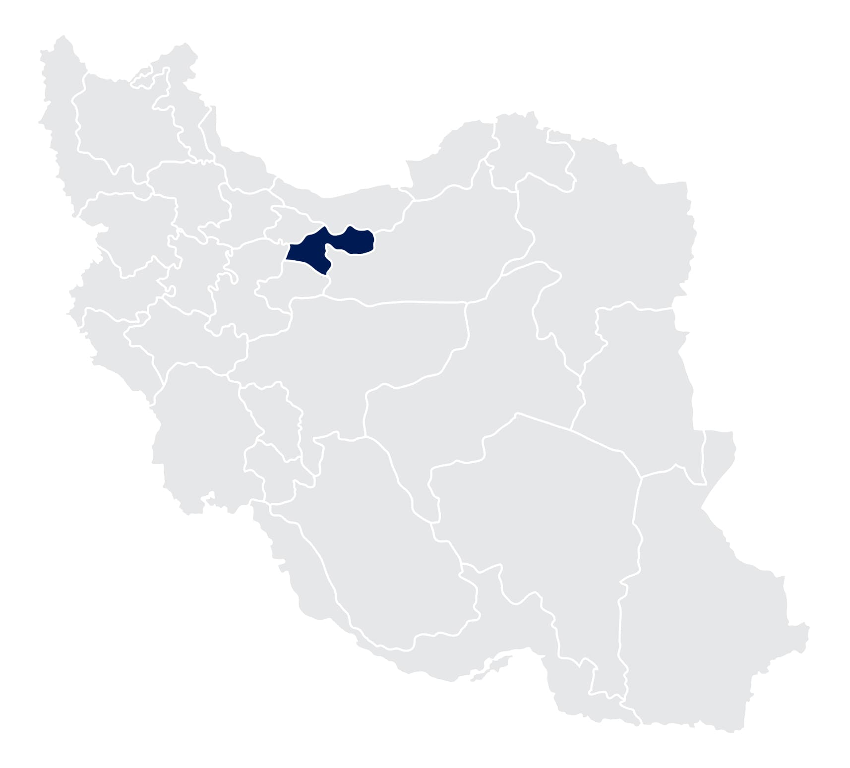 نقشه ايران - تهران