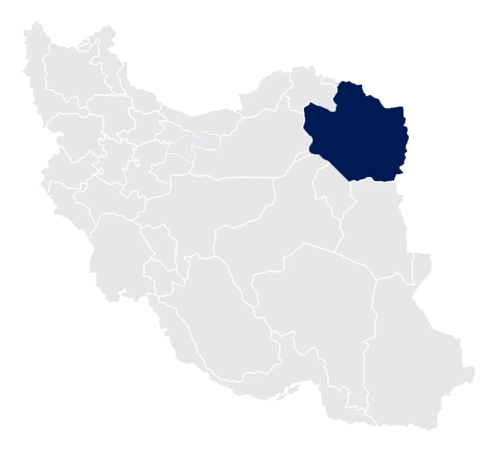 نقشه ایران - مشهد